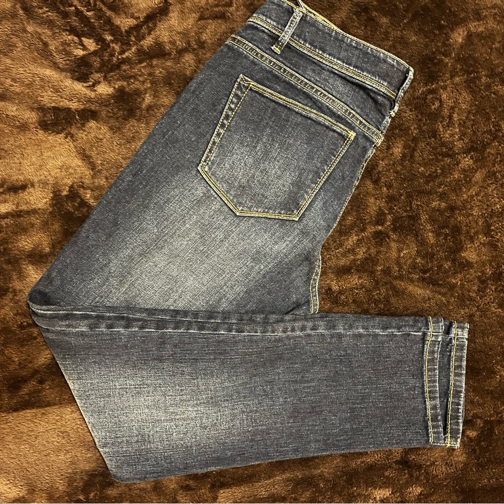 J.Jill Denim Authentic Fit Slim Ankle blue jeans Size 2 - Picture 8 of 9